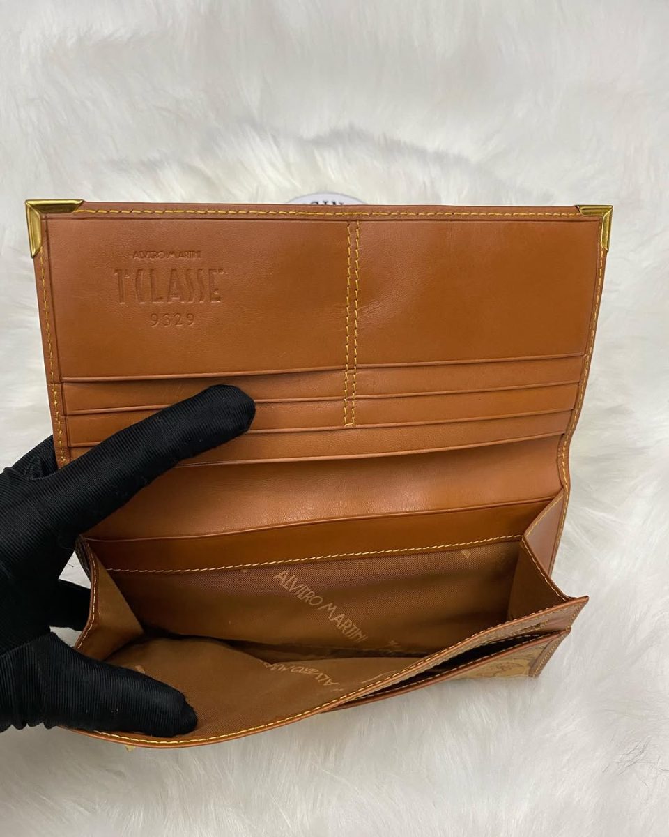 Alviero Martini 1A Classe Geo flap classic Wallet 9329