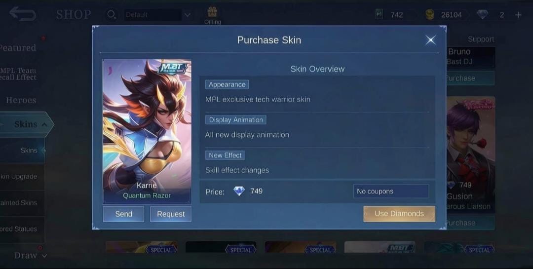 MLBB Karrie MPL