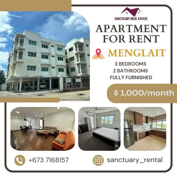 APARTMENT FOR RENT AT MENGLAIT
